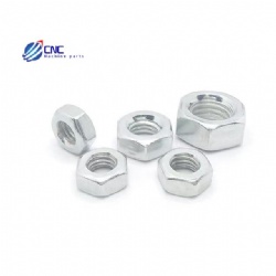 Galvanized grade 4.8 hexagon nuts